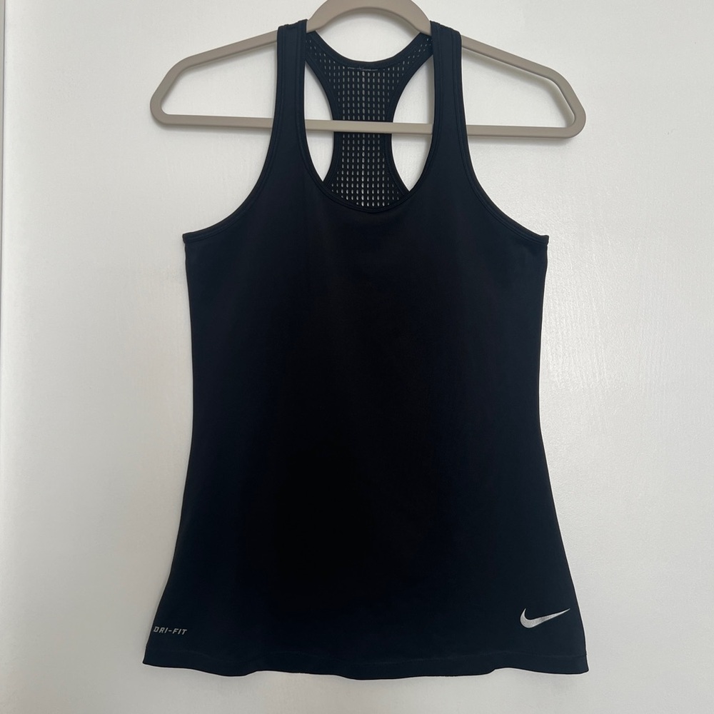 Nike Women's Black Racerback Tank Top